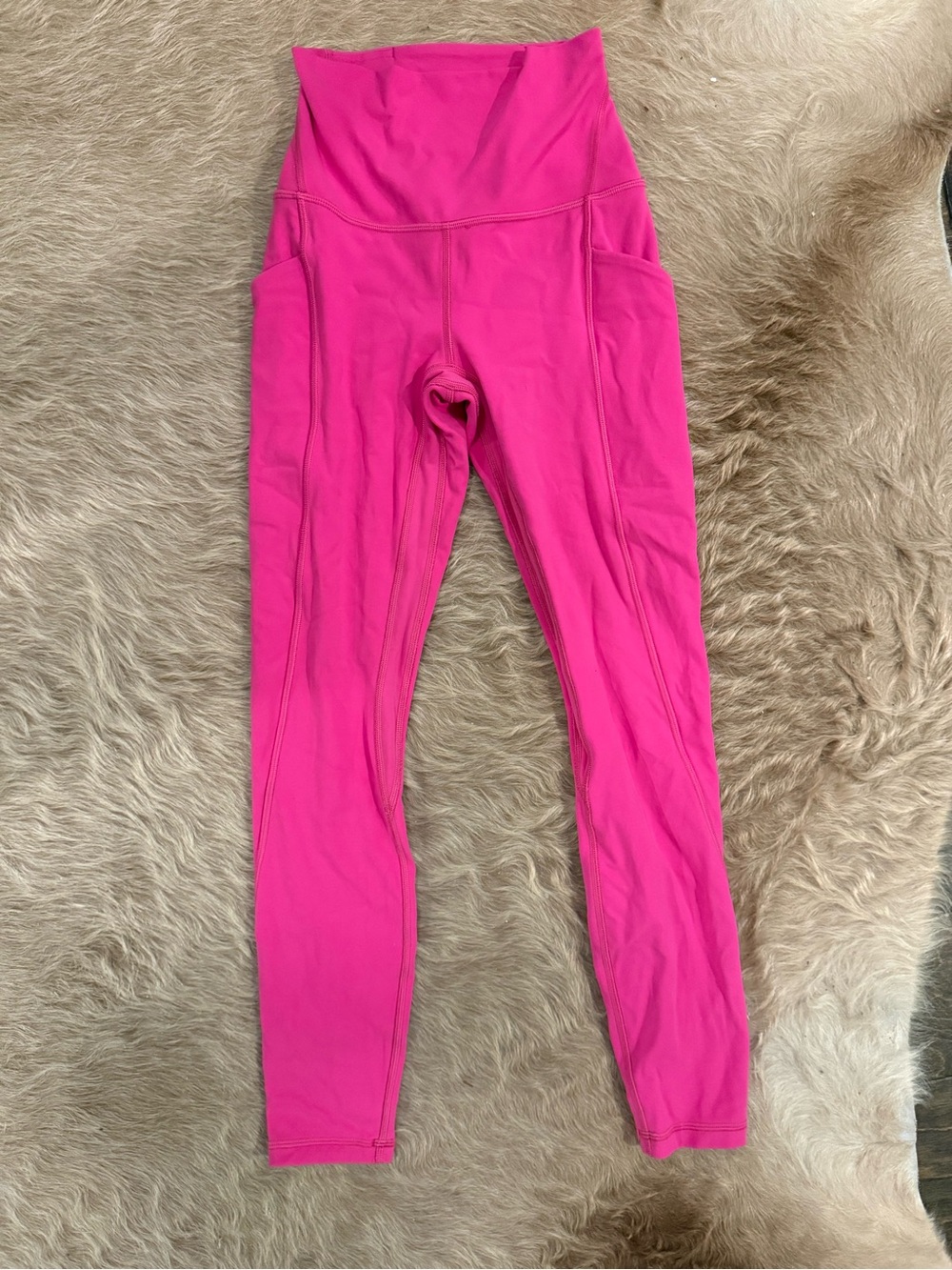 lululemon athletica align Hot Pink High-Waist Leggings